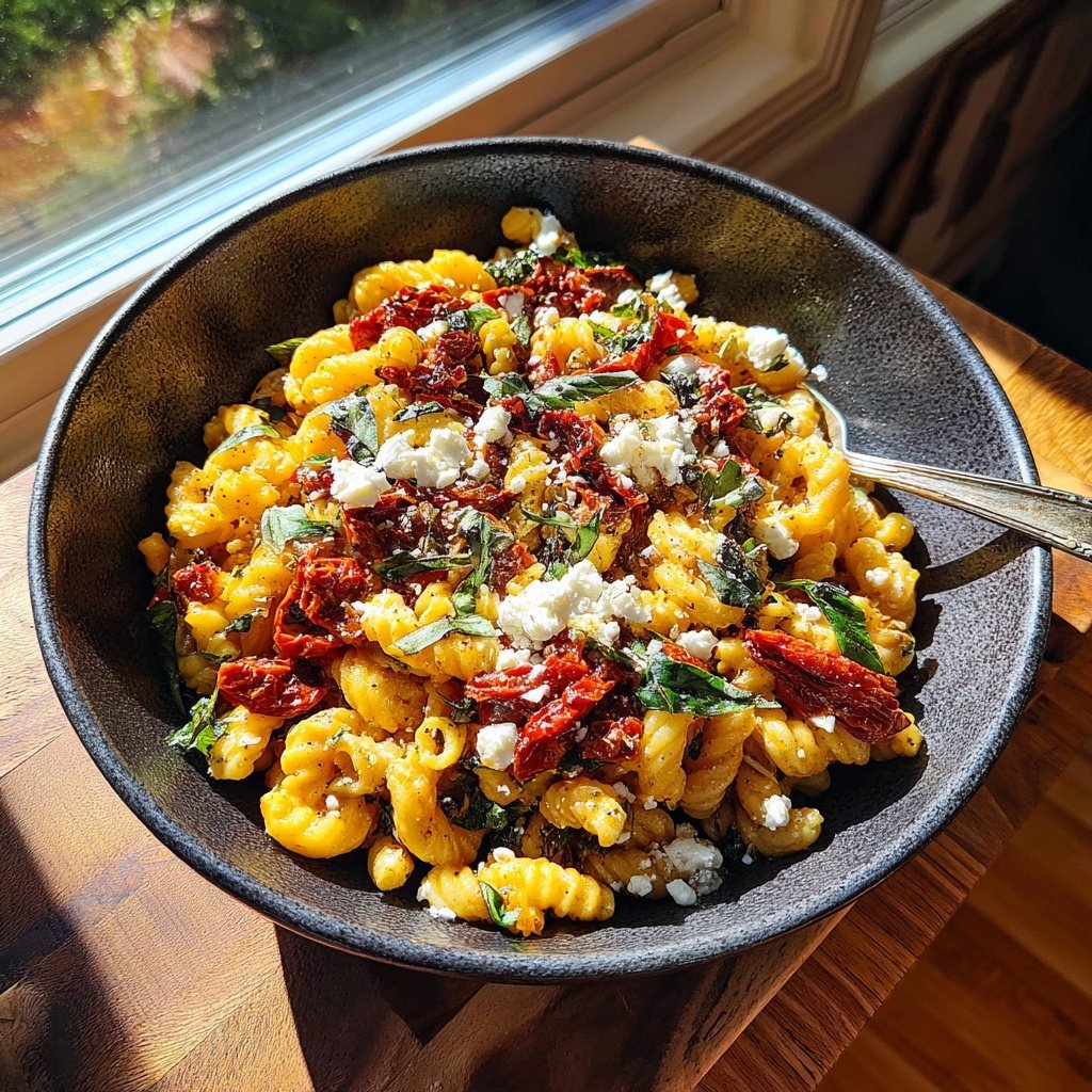 Mediterranean Chickpea Pasta