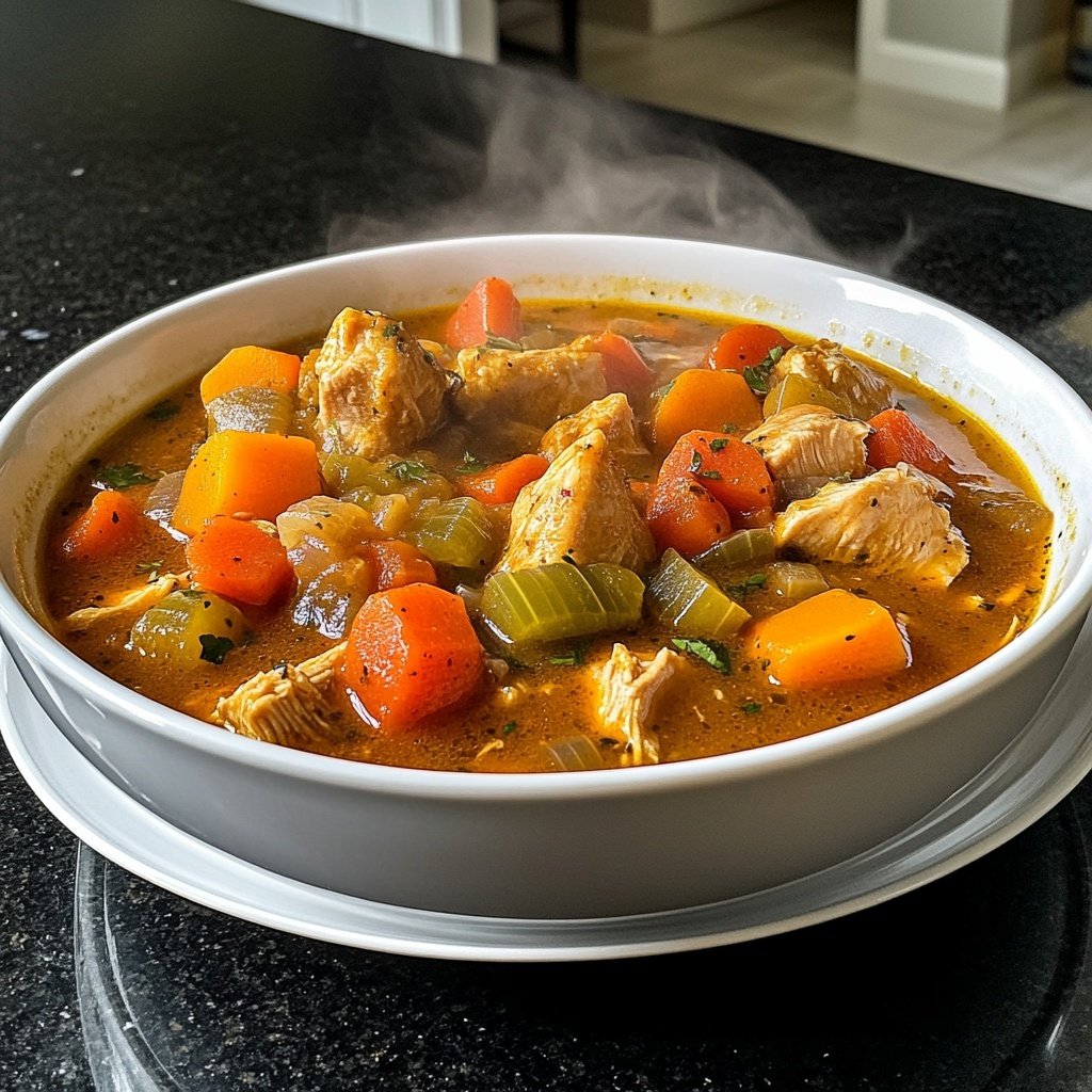 Slow Cooker Chicken Stew Recipe
