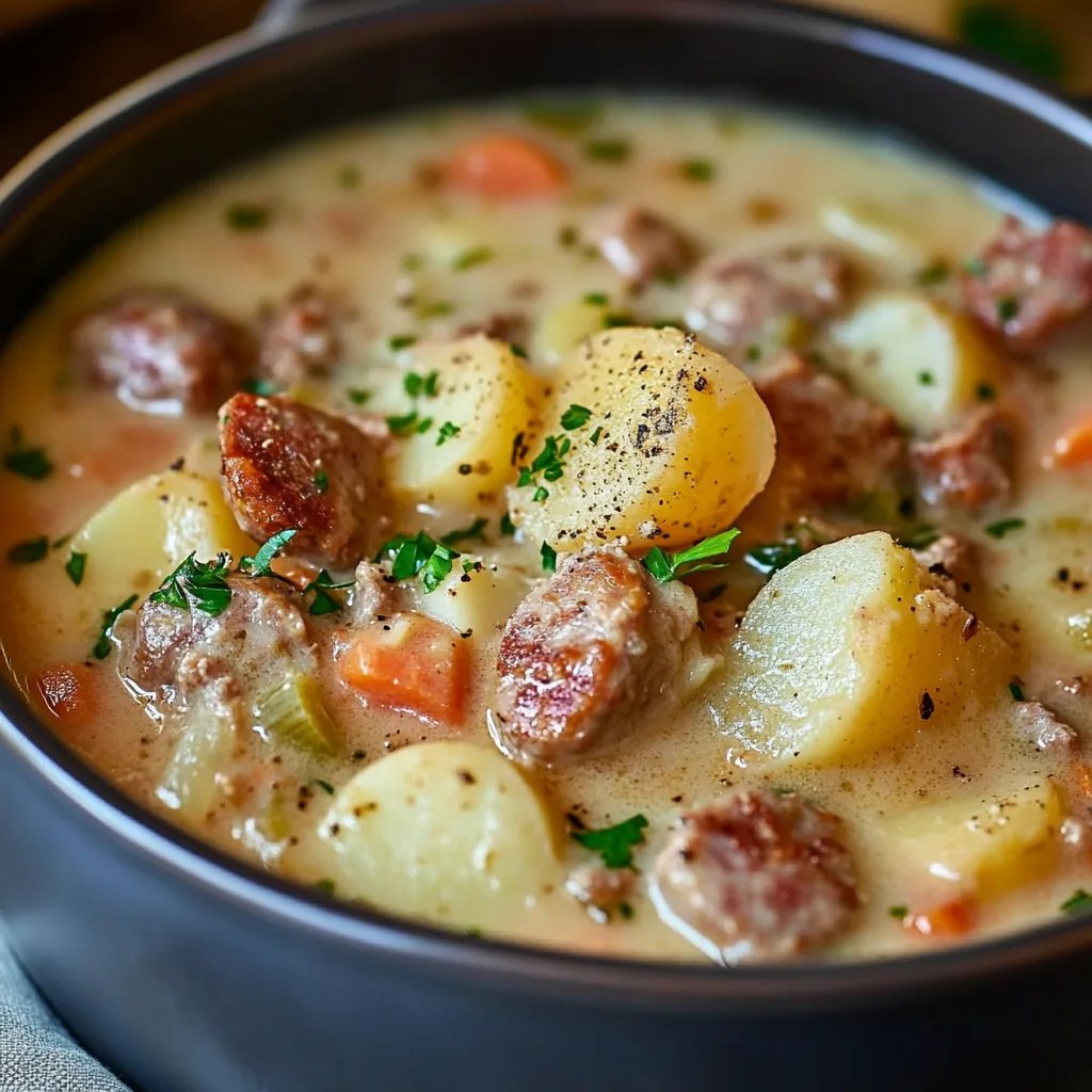 Potato and Sausage Chowder