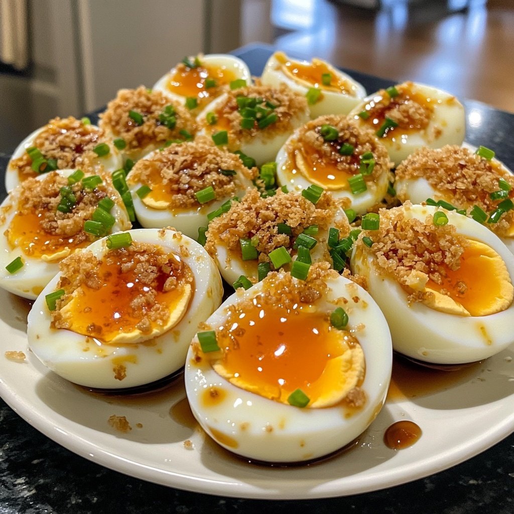 Mayak Eggs (Korean Marinated Eggs)