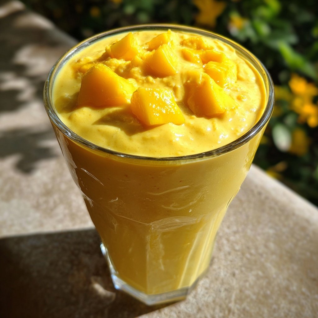 Easy Smoothie With Mango