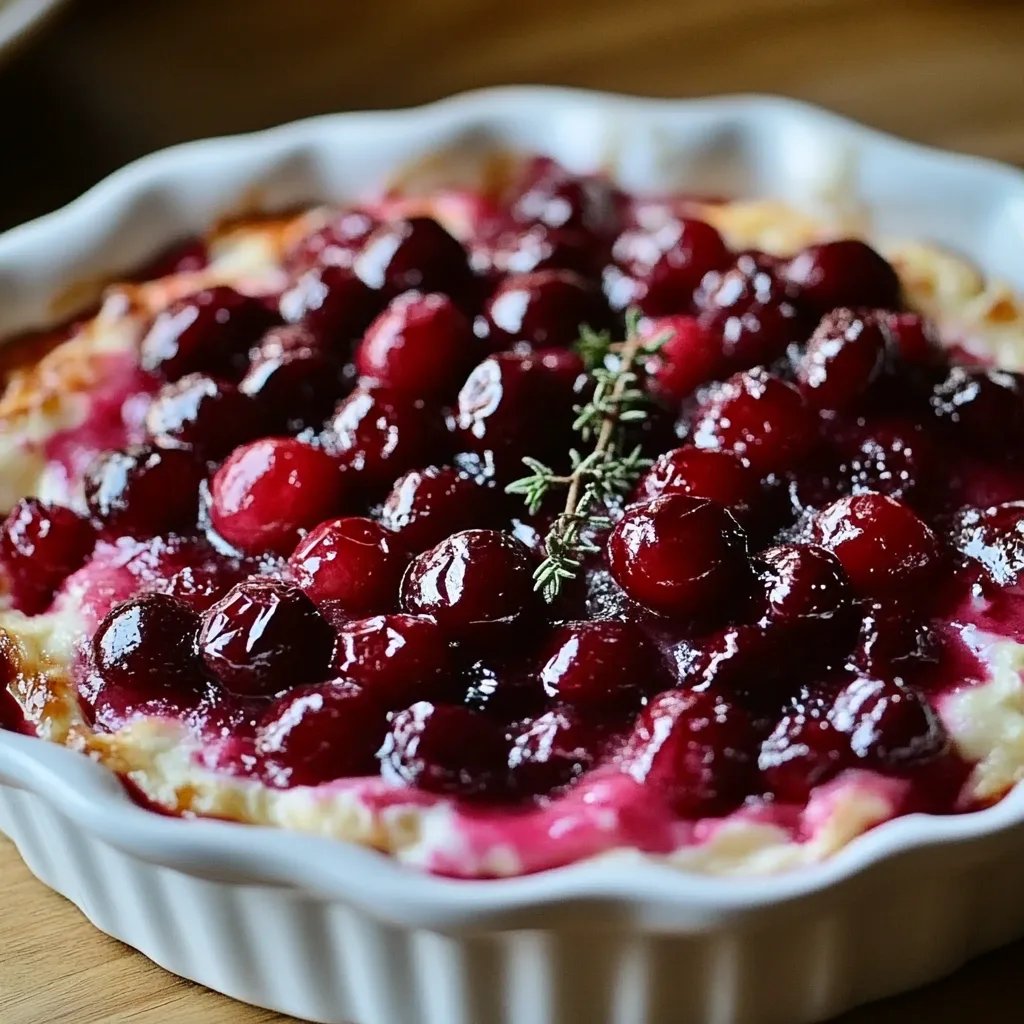 Baked Cranberry Cream Cheese Dip