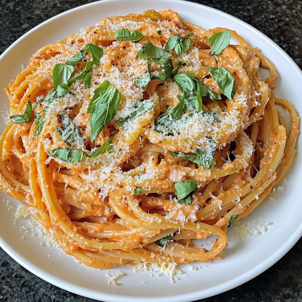 Easy One Pot Creamy Tomato Pasta