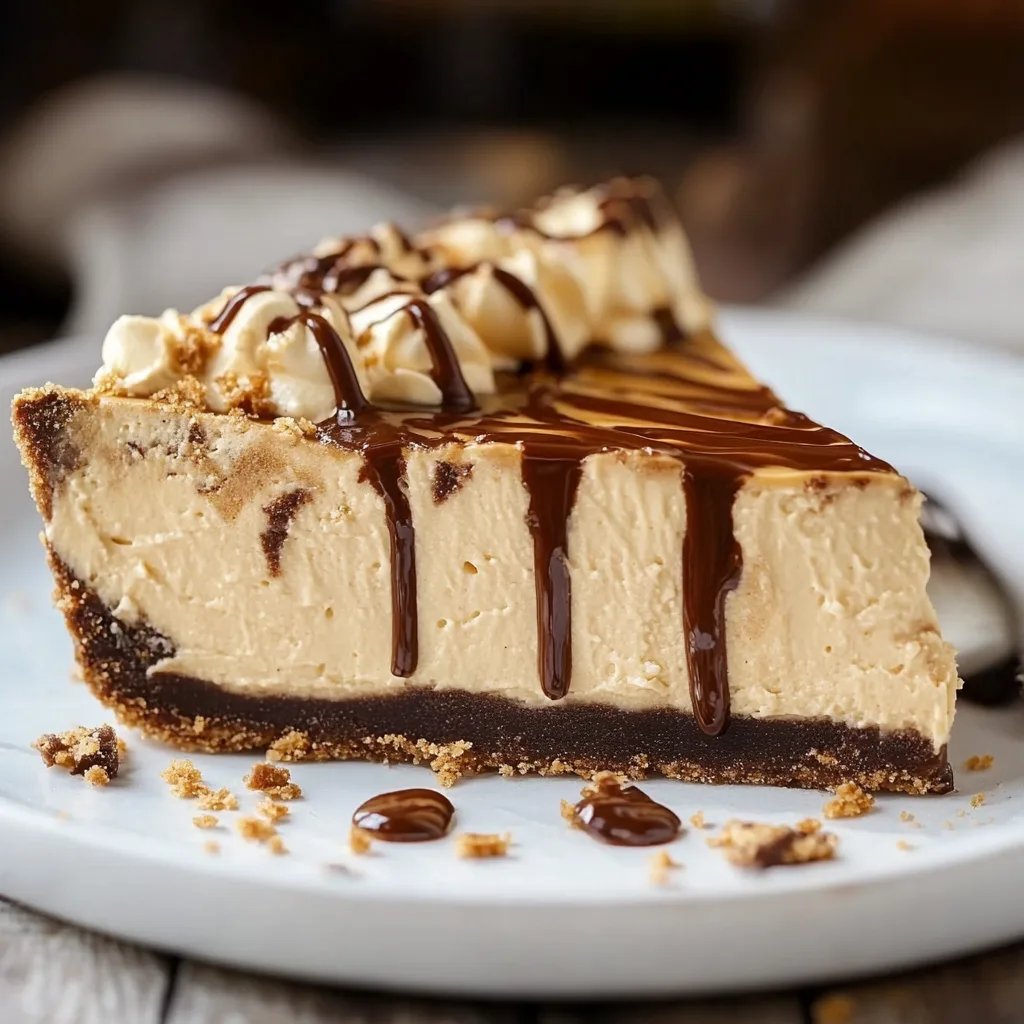 No Bake Peanut Butter Pie