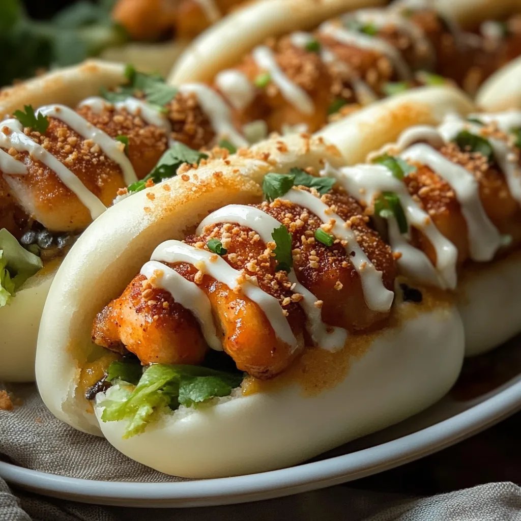 Cheesy Dynamite Chicken Buns