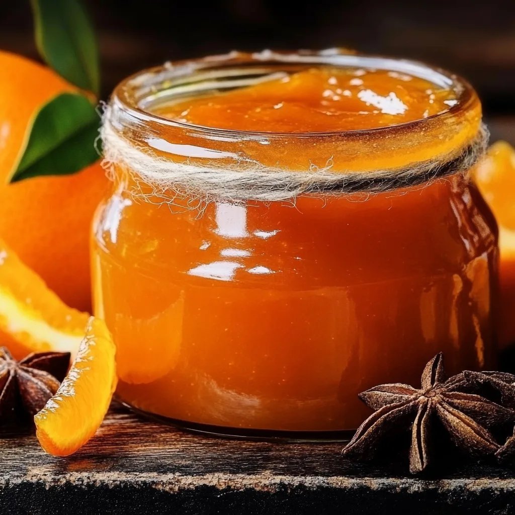 Orange Jam with Warm Spices