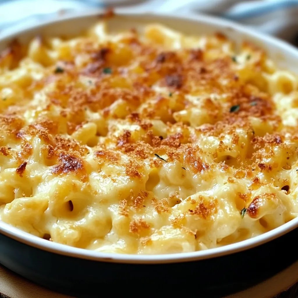 Creamy 5-Cheese Macaroni And Cheese