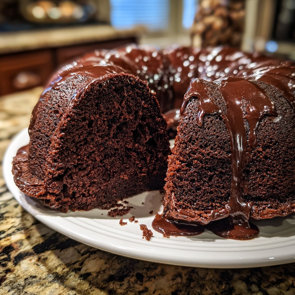 Chocolate Cake With Moist Cocoa Crumb