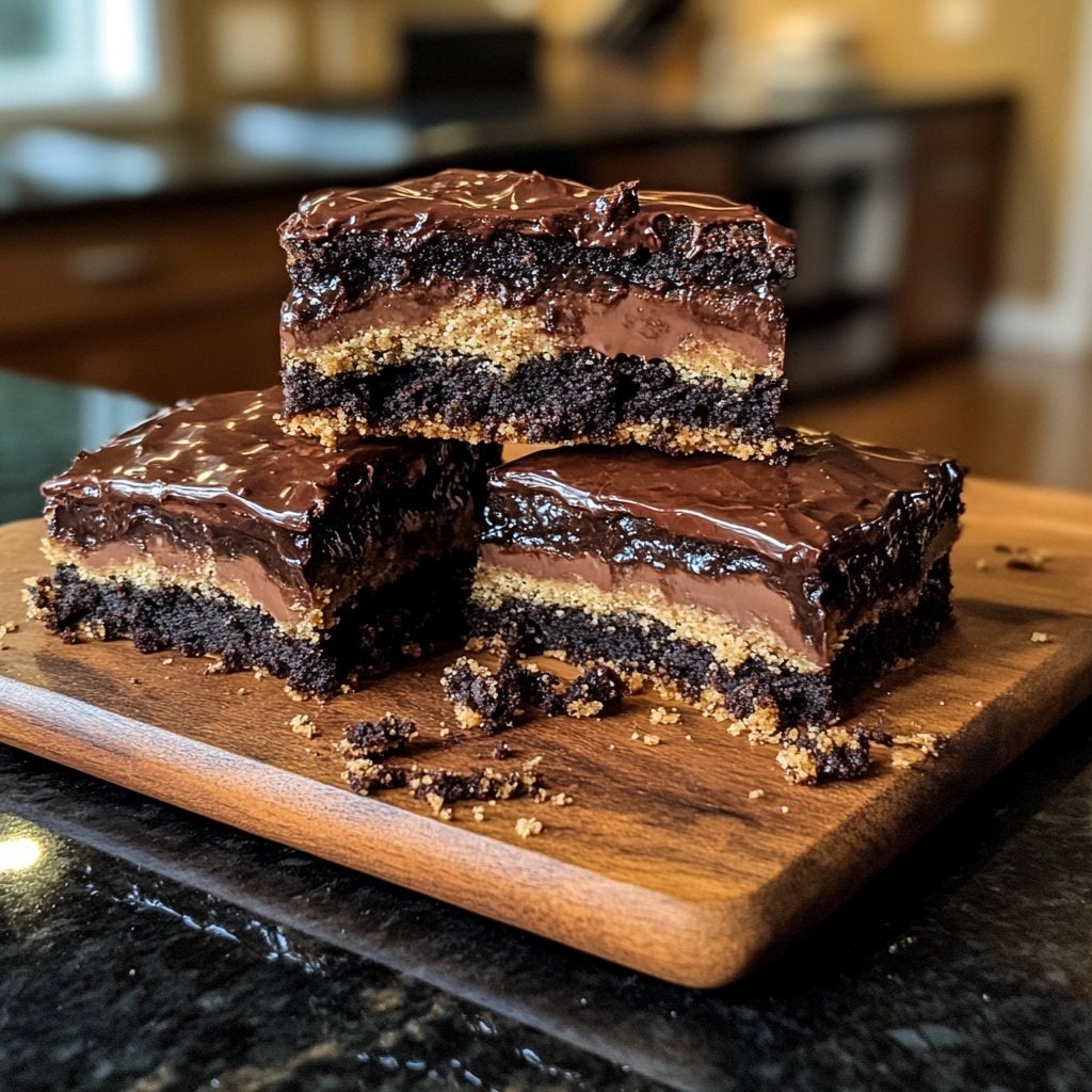 The Best Fudgy Chewy Browkies (Brookies) - Savvy Bites