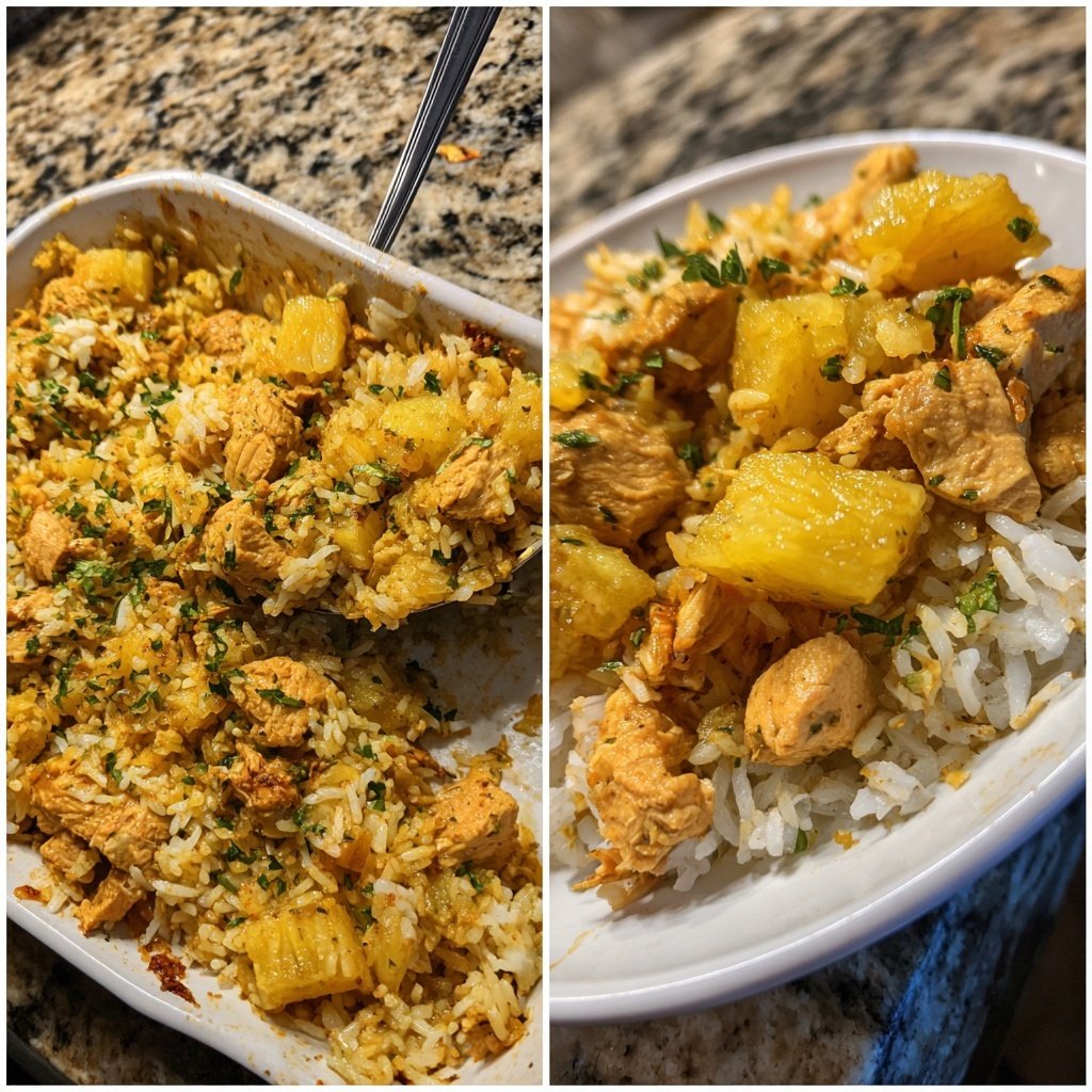 Pineapple Chicken And Rice Meal Prep