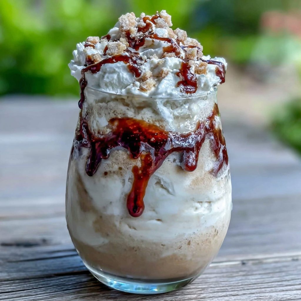 Vanilla Ice Cream Frappuccino